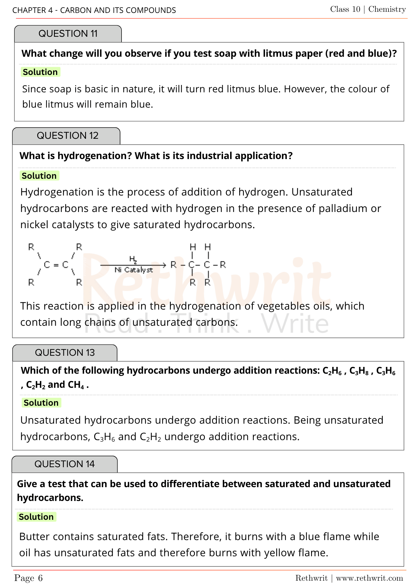 NCERT Solutions Class 10th Science Chapter 4