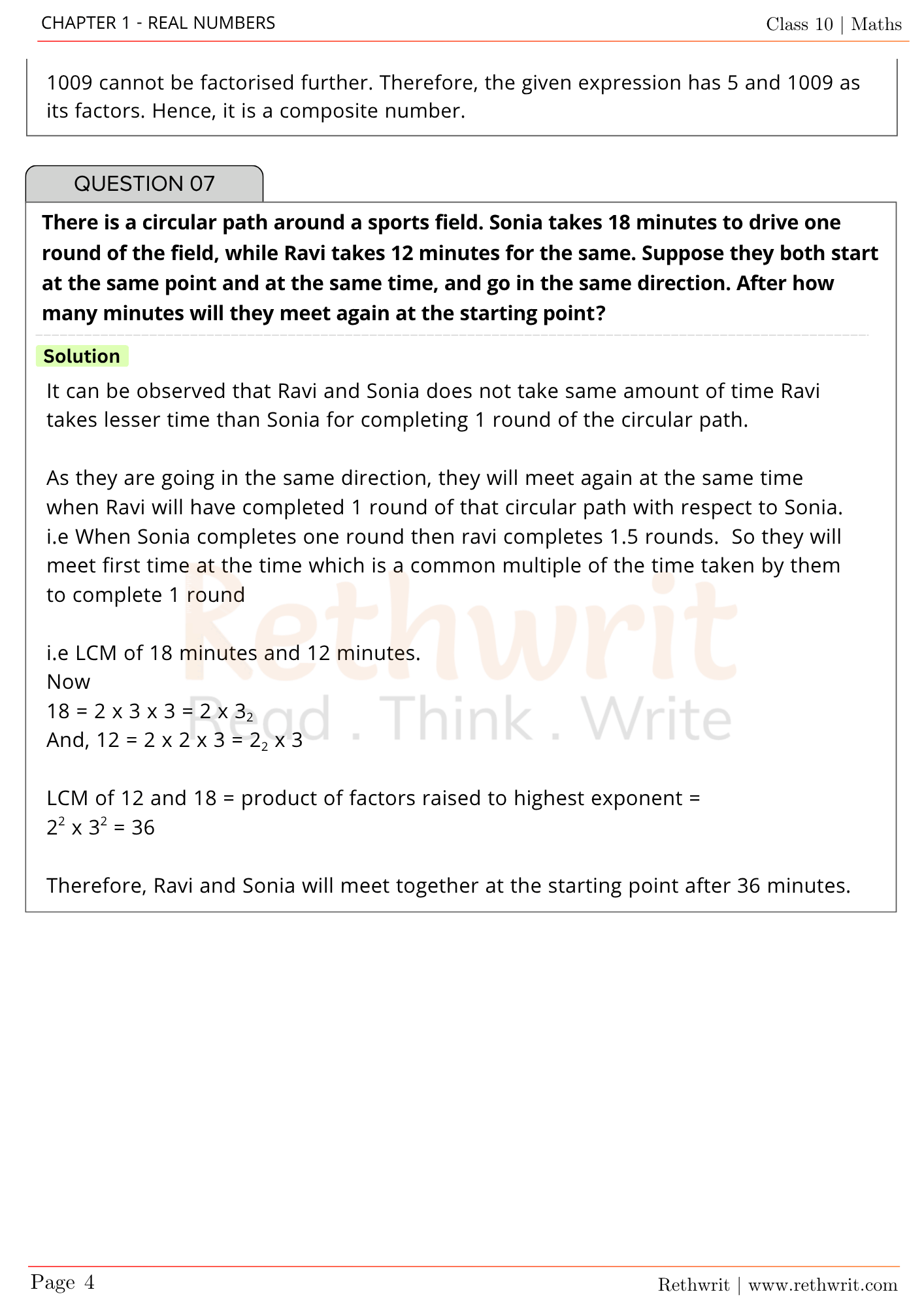 ex 1.1 class 10 maths chapter 1